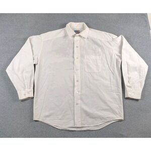 Too Cute Disney Embroidered Long Sleeve Button Up Shirt Mens Size 2XLarge